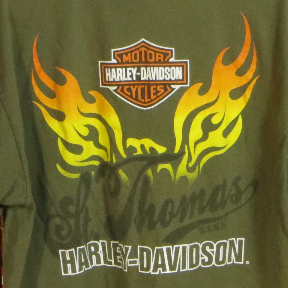 Harley-Davidson T-shirt - XL St. Thomas,  USVI